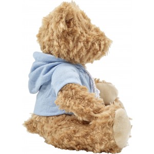 Plush teddy bear Monty, light blue (Games)