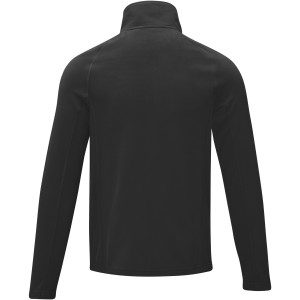 Elevate Zelus men's fleece jacket, Solid black (Polar pullovers)