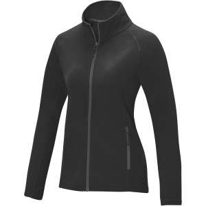 Elevate Zelus women's fleece jacket, Solid black (Polar pullovers)
