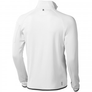 Mani power fleece full zip jacket, White (Polar pullovers)