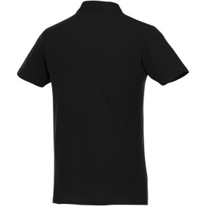 Helios mens polo, Black, 4XL (Polo shirt, 90-100% cotton)