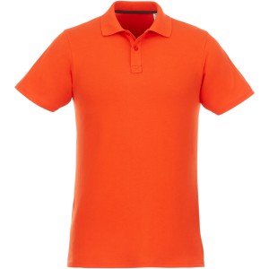 Helios mens polo, Orange, S (Polo shirt, 90-100% cotton)