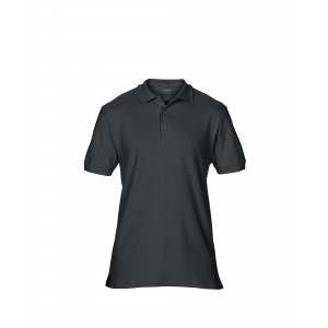 PREMIUM COTTON(r) ADULT DOUBLE PIQU POLO, Black (Polo shirt, 90-100% cotton)