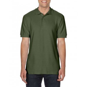 PREMIUM COTTON(r) ADULT DOUBLE PIQU POLO, Military Green (Polo shirt, 90-100% cotton)
