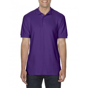 PREMIUM COTTON(r) ADULT DOUBLE PIQU POLO, Purple (Polo shirt, 90-100% cotton)