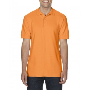 PREMIUM COTTON(r) ADULT DOUBLE PIQU POLO, Tangerine (Polo shirt, 90-100% cotton)