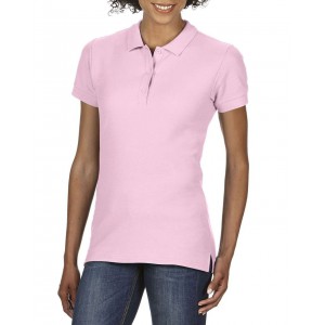 PREMIUM COTTON(r) LADIES' DOUBLE PIQU POLO, Light Pink (Polo shirt, 90-100% cotton)