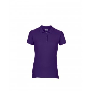 PREMIUM COTTON(r) LADIES' DOUBLE PIQU POLO, Purple (Polo shirt, 90-100% cotton)