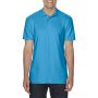 SOFTSTYLE(r) ADULT DOUBLE PIQU POLO, Sapphire