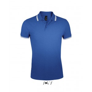 SOL'S PASADENA MEN - POLO SHIRT, Royal Blue/White (Polo shirt, 90-100% cotton)