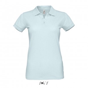 SOL'S PERFECT WOMEN - POLO SHIRT, Creamy Blue (Polo shirt, 90-100% cotton)