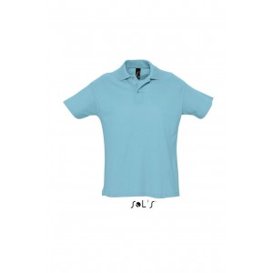 SOL'S SUMMER II - MEN'S POLO SHIRT, Atoll Blue (Polo shirt, 90-100% cotton)