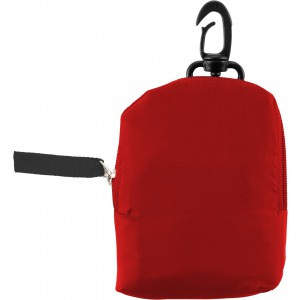 Polyester (190T) shopping bag Miley, red (Shopping bags)