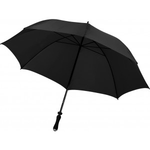 Polyester (210T) umbrella Beatriz, black (Golf umbrellas)