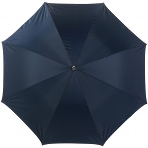 Polyester (210T) umbrella Melisande, blue/silver (Umbrellas)