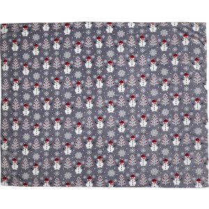 Polyester (260 gr/m2) blanket Michelle, grey (Blanket)