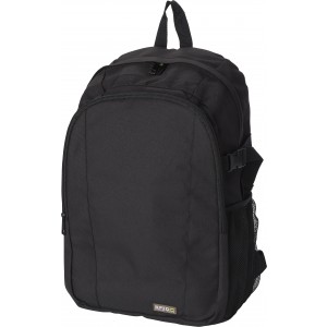 Polyester (600D) backpack Marley, black (Backpacks)