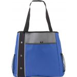 Polyester (600D) carrying/shopping bag, cobalt blue (7649-23)