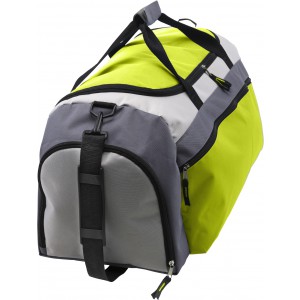 Polyester (600D) sports bag, lime (Travel bags)