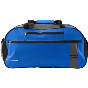 Polyester (600D) sports/travel bag, cobalt blue