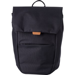 Polyester (900D) backpack Apollo, Black (Backpacks)