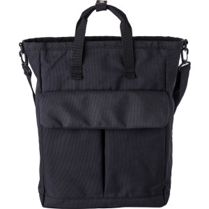 Polyester (900D) shoulder bag Dean, Black (Backpacks)