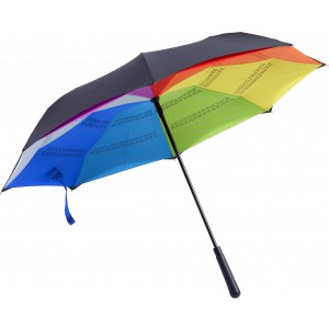 Pongee (190T) umbrella Daria, custom/multicolor (Umbrellas)