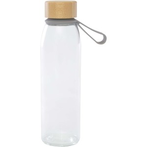Porto 500 ml glass water bottle with silicone handle and bam (Water bottles)