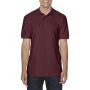 PREMIUM COTTON(r) ADULT DOUBLE PIQU POLO, Maroon