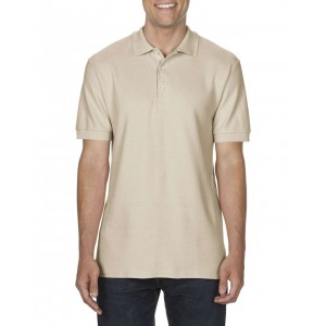 PREMIUM COTTON(r) ADULT DOUBLE PIQU POLO, Sand (Polo shirt, 90-100% cotton)