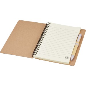 Priestly recycled notebook with pen, Lilac, Natural (Notebooks)