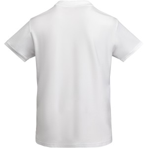 Prince short sleeve men's polo, White (Polo shirt, 90-100% cotton)