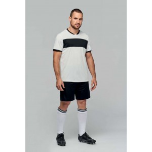 ADULTS' SHORT-SLEEVED JERSEY, Green/White