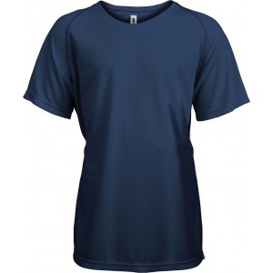 ProAct Kids Sports T-shirt, Navy, 10/12 (T-shirt, mixed fiber, synthetic)