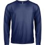 ProAct Mens Long Sleeve Sports T-shirt, Navy, 2XL