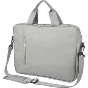 PU 15 inch laptop bag Floyd, grey (Laptop & Conference bags)