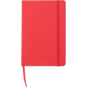 PU notebook (A5) Bradley, red (Notebooks)