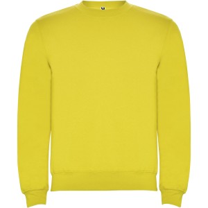 Clasica unisex crewneck sweater, Yellow (Pullovers)