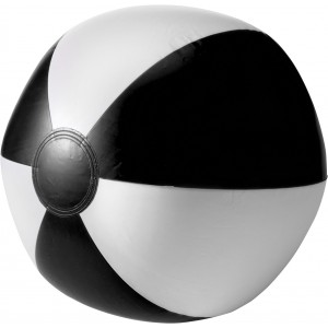 PVC beach ball Lola, black/white (Beach equipment)