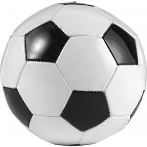 PVC football Ariz, black/white (Sports equipment)