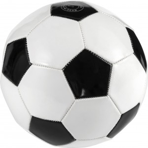 PVC football Ariz, black/white (Sports equipment)