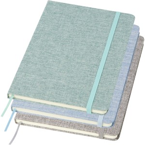 Ramona A5 cotton notebook, Heather green (Notebooks)