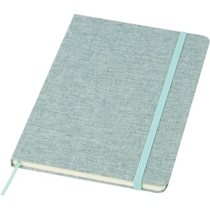 Ramona A5 cotton notebook, Heather green (Notebooks)