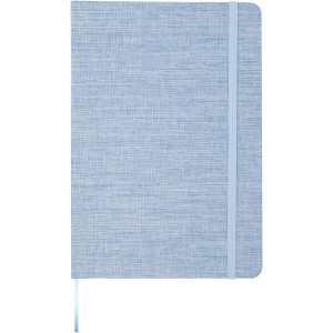 Ramona A5 cotton notebook, Light blue (Notebooks)