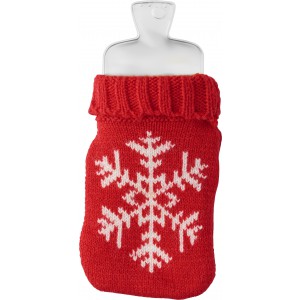 Re-usable hot pad shaped like a warm water bag Maisie, red (Hot&Cold packs)