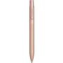 Recycled aluminium ballpen Gladys, rose gold