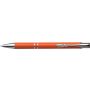 Recycled aluminium ballpen Kamari, orange