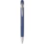 Recycled aluminium ballpen Mael, blue