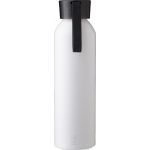 Recycled aluminium bottle (650 ml) Ariana, black (1014891-01)