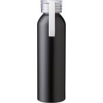 Recycled aluminium bottle (650 ml) Izabella, white (1014890-02)